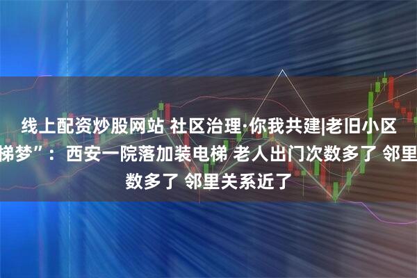 线上配资炒股网站 社区治理·你我共建|老旧小区圆了“电梯梦”：西安一院落加装电梯 老人出门次数多了 邻里关系近了