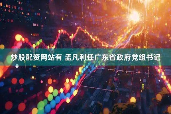 炒股配资网站有 孟凡利任广东省政府党组书记